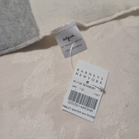 NWT, Cashmere Baby or Travel Blanket by trash-a-porter from Barneys NY - Picture 8 of 16